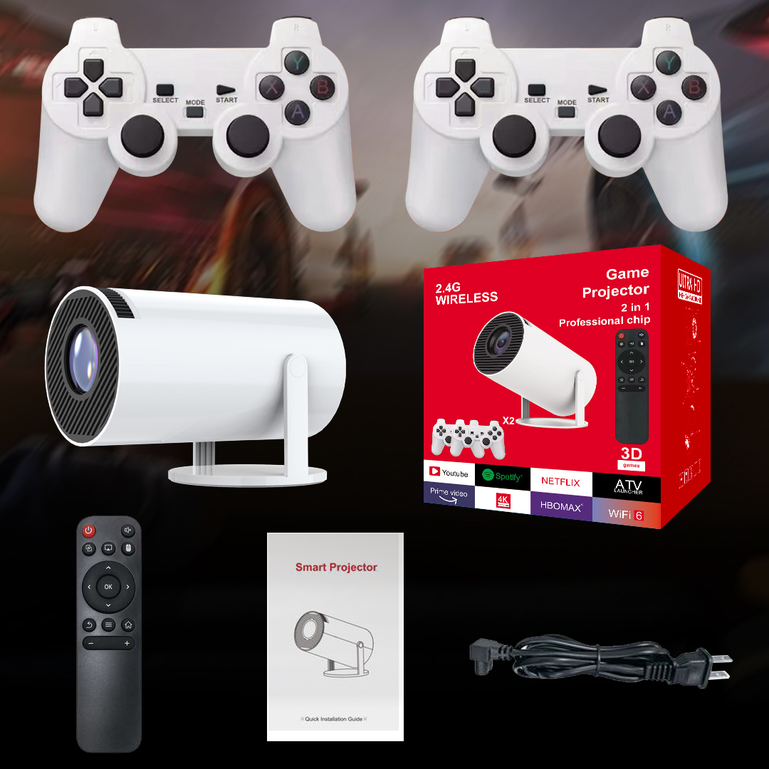 Gaming Console Youtube - Projetor de jogo 3D 2 em
