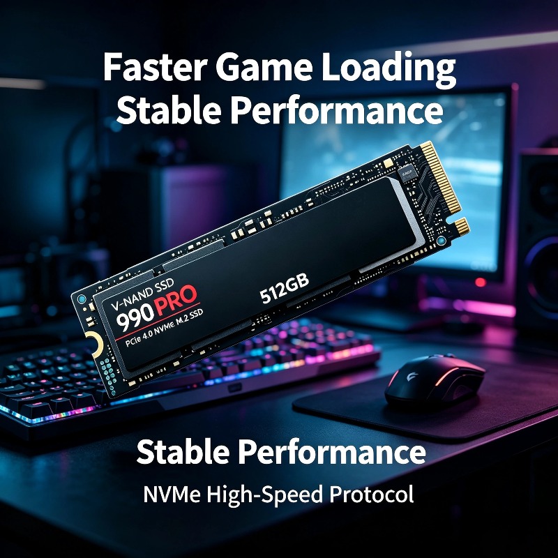 SSD NVMe 990 PRO M.2 2280 Autê - Gaming Console Table avaliação e preço