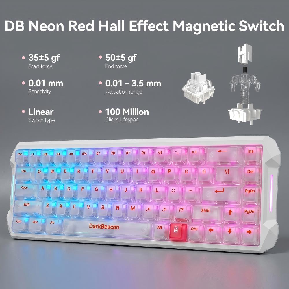 Teclado Gamer Magnético DarkBe - Gaming Console Tower avaliação e preço