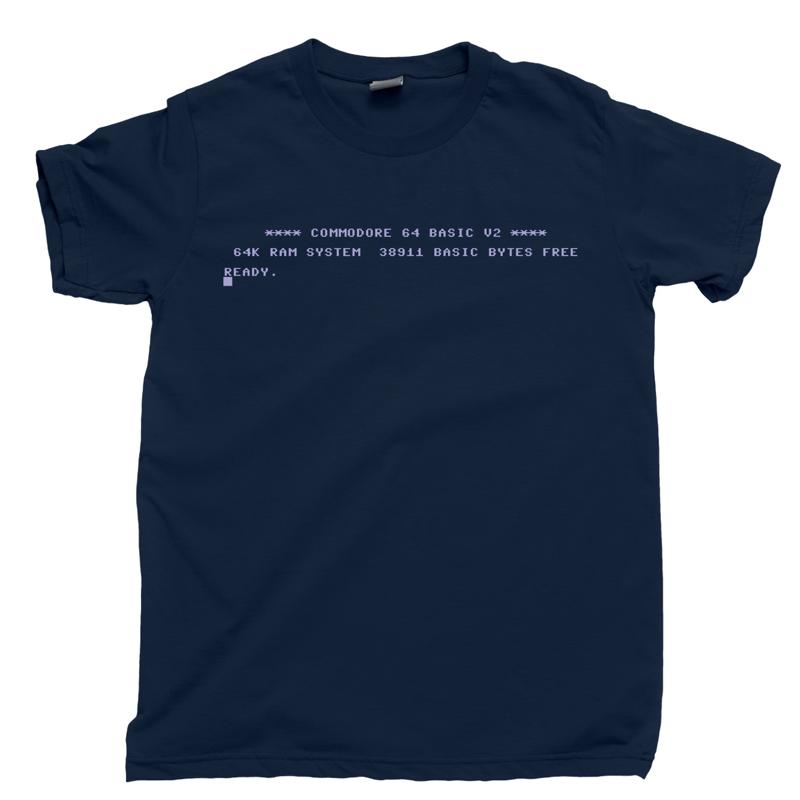 Camiseta C64 Boot Commodore 12 - Gaming Console Old School avaliação e preço
