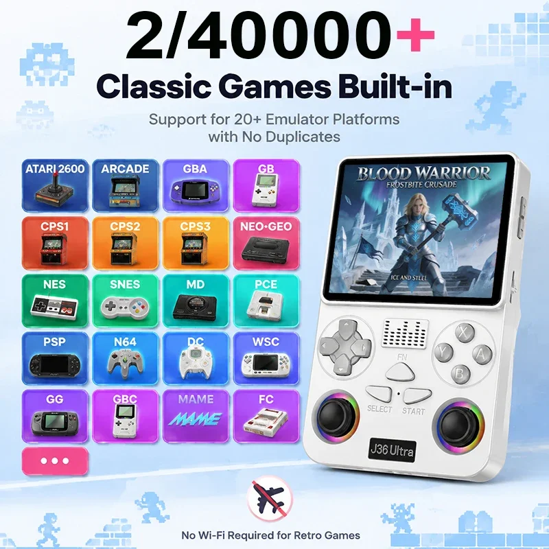 Console de jogos portátil J36  - Gaming Console Youtube avaliação e preço