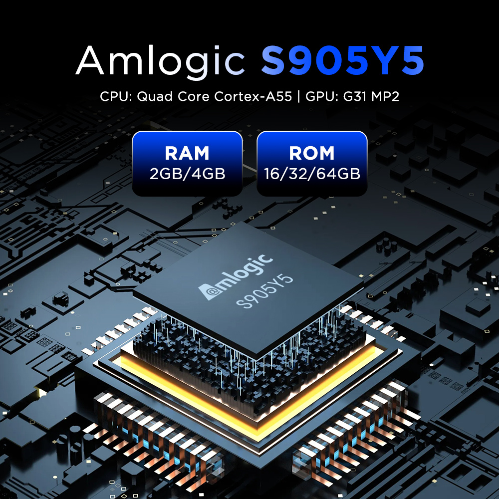 Amlogic S905Y5 Android14.0 4K  - Gaming Console Youtube avaliação e preço