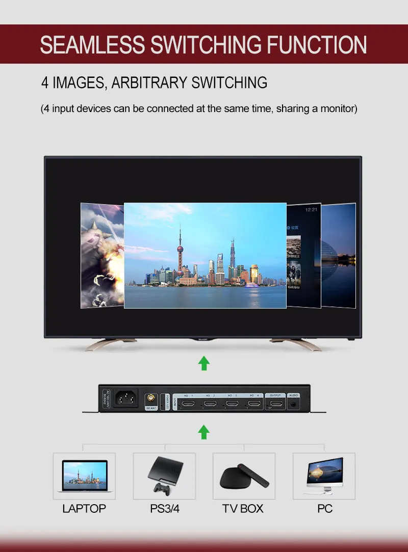 Amoonsky Splicer 4K 30Hz DVI H - Gaming Console Images avaliação e preço