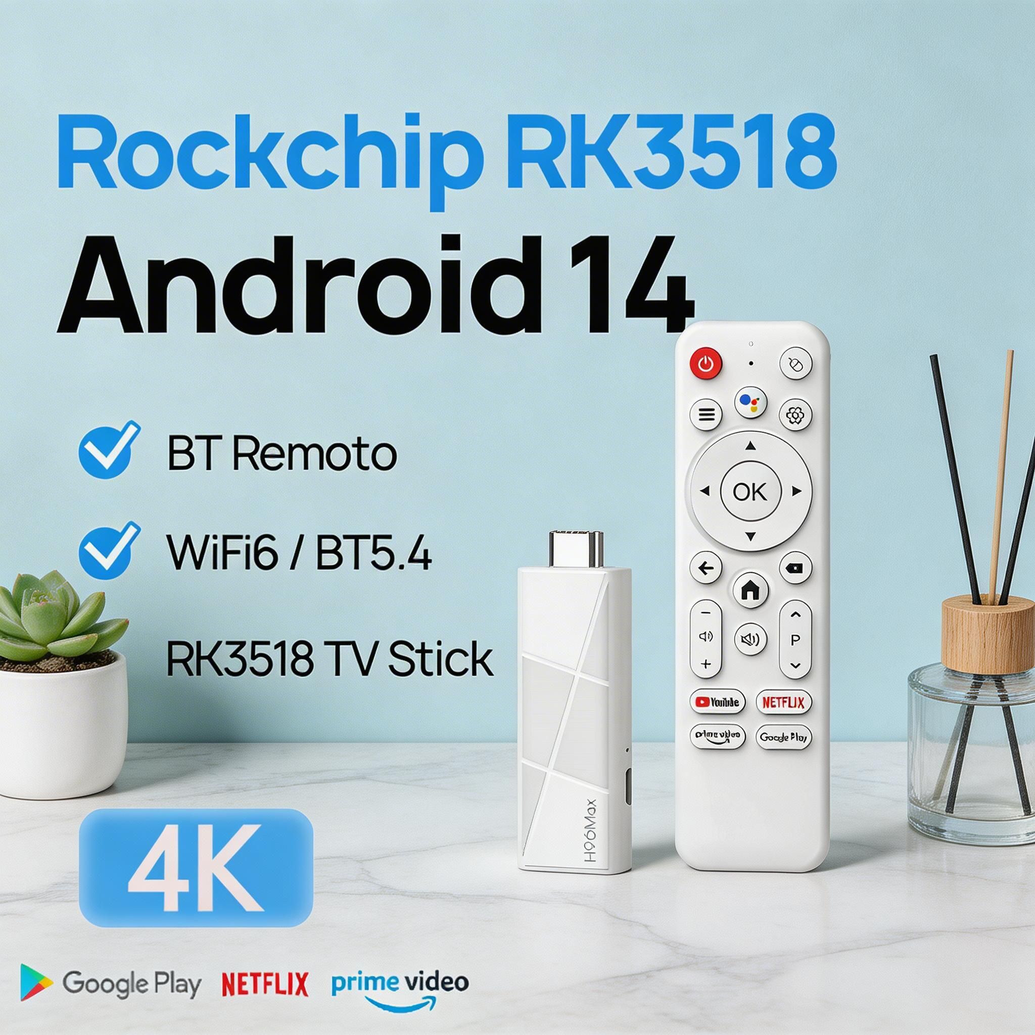 H96 MAX TV Stick Smart TV Andr - Gaming Console Youtube avaliação e preço
